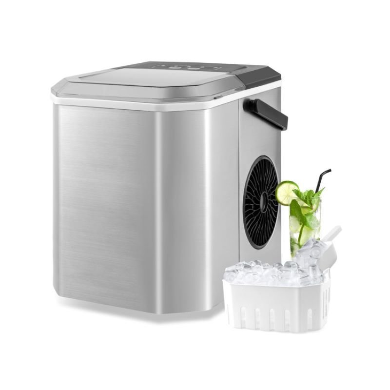 Portable Countertop Ice Maker with Self-Cleaning for Home/Office Portable Countertop Ice Maker with Self-Cleaning for Home/Office